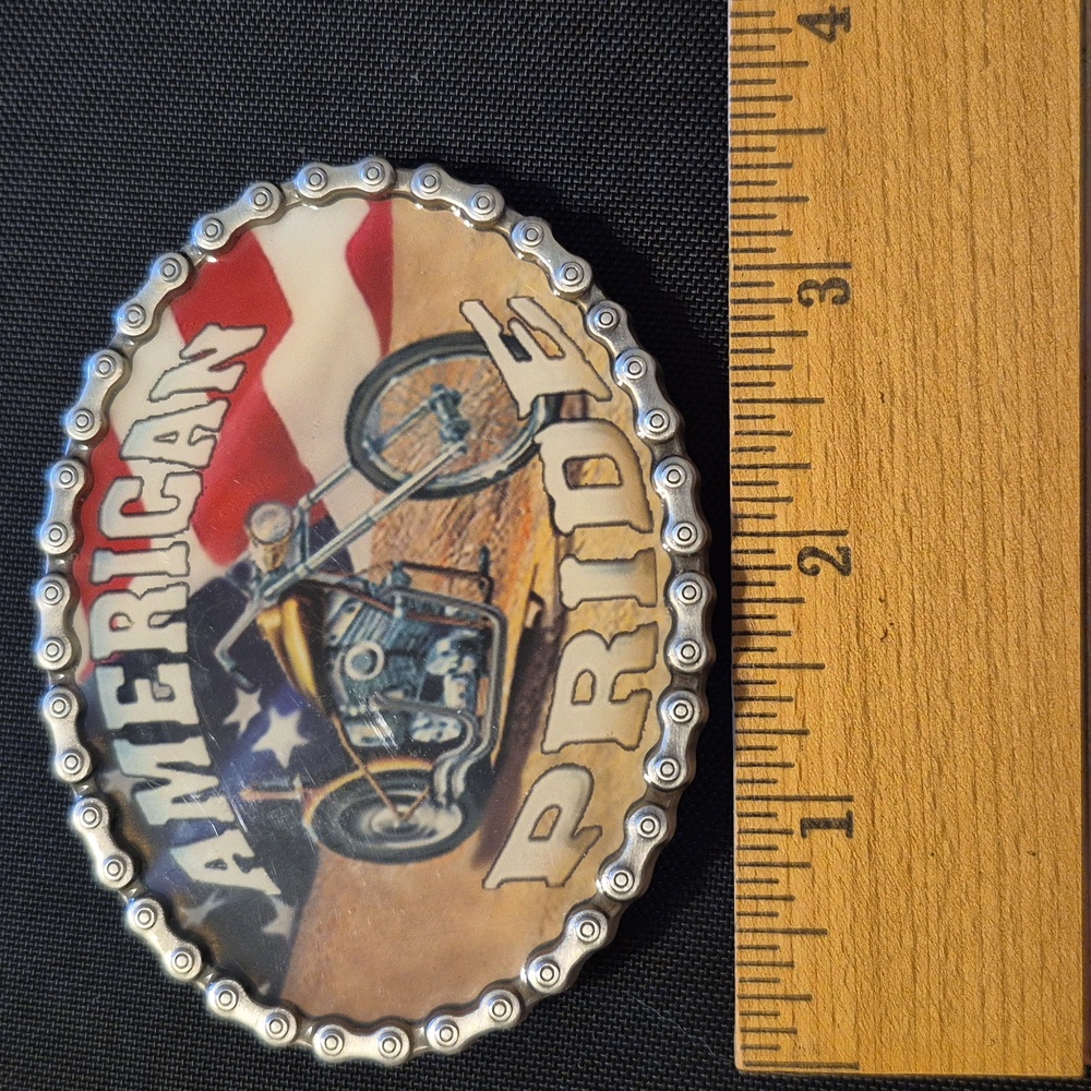 American Pride Belt Buckle - Picture 3 of 3